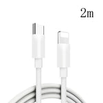 PD20W USB-C / Type-C zu 8-Pin PD Schnelllade-Sync-Datenkabel für iPhone 13 / 12 Serie, 1m, 1,5m, 2m
