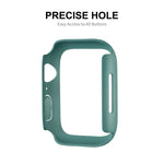 ENKAY Hat-Prince PC-Rahmen + vollflächige PMMA HD-Displayschutzfolie für Apple Watch Series 7 45 mm