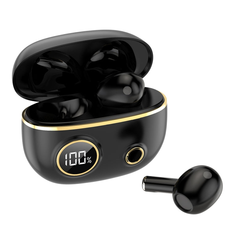 PRO100 TWS Bluetooth 5.2 Geräuschunterdrückende Wasserdichte Ohrhörer 9D Stereo Sportkopfhörer mit Ladeetui