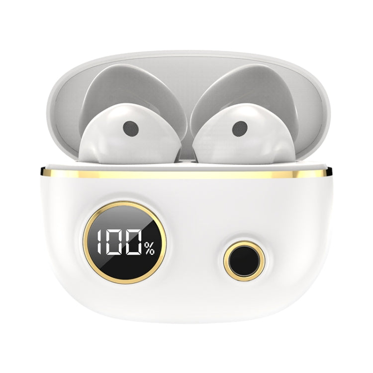 PRO100 TWS Bluetooth 5.2 Geräuschunterdrückende Wasserdichte Ohrhörer 9D Stereo Sportkopfhörer mit Ladeetui