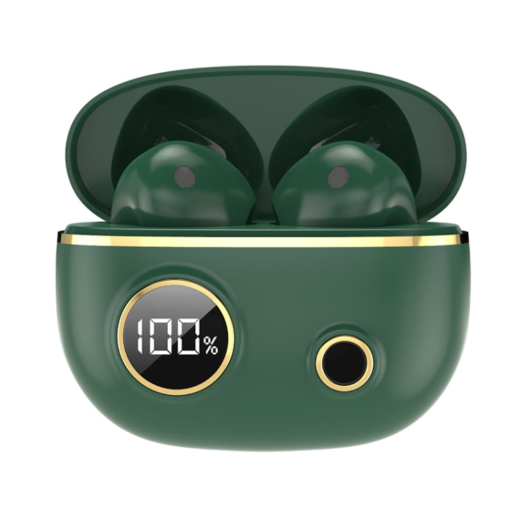 PRO100 TWS Bluetooth 5.2 Geräuschunterdrückende Wasserdichte Ohrhörer 9D Stereo Sportkopfhörer mit Ladeetui