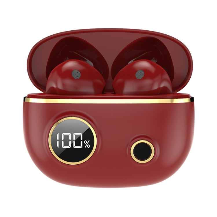PRO100 TWS Bluetooth 5.2 Geräuschunterdrückende Wasserdichte Ohrhörer 9D Stereo Sportkopfhörer mit Ladeetui