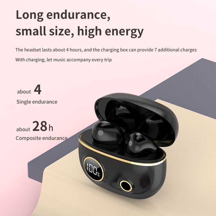 PRO100 TWS Bluetooth 5.2 Geräuschunterdrückende Wasserdichte Ohrhörer 9D Stereo Sportkopfhörer mit Ladeetui