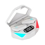 TWS-Y04 Bluetooth 5.0 TWS Binaurale True Stereo Touch-Steuerung Gaming Ohrhörer mit LED-Ladeetui