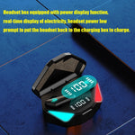 TWS-Y04 Bluetooth 5.0 TWS Binaurale True Stereo Touch-Steuerung Gaming Ohrhörer mit LED-Ladeetui