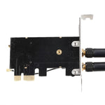 TXB001 PCIE-1X Karte zu NGFF-Ekey Dual-Antennen-Adapter