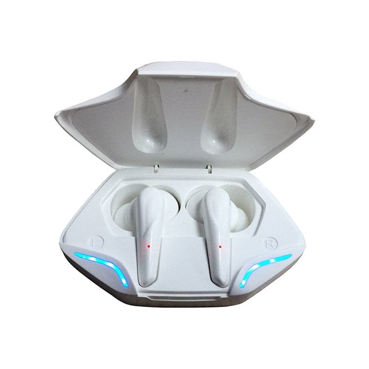 TWS-G11 Bluetooth 5.0 Niedrige Latenz TWS Stereo Gaming Ohrhörer mit coolem LED