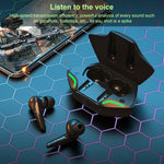 TWS-G11 Bluetooth 5.0 Niedrige Latenz TWS Stereo Gaming Ohrhörer mit coolem LED
