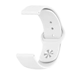 Monochromes Silikonarmband für Samsung Galaxy Watch Active 22 mm