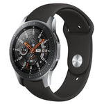 Monochromes Silikonarmband für Samsung Galaxy Watch Active 22 mm