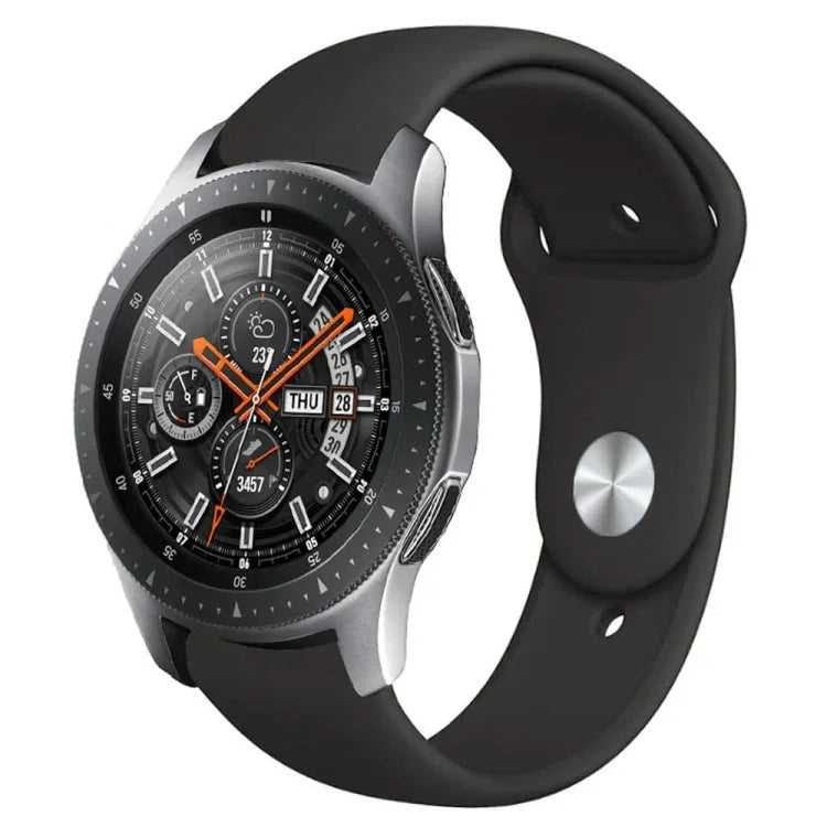 Monochromes Silikonarmband für Samsung Galaxy Watch Active 22 mm