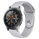 Monochromes Silikonarmband für Samsung Galaxy Watch Active 22 mm