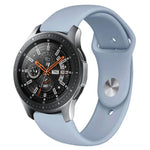 Monochromes Silikonarmband für Samsung Galaxy Watch Active 22 mm