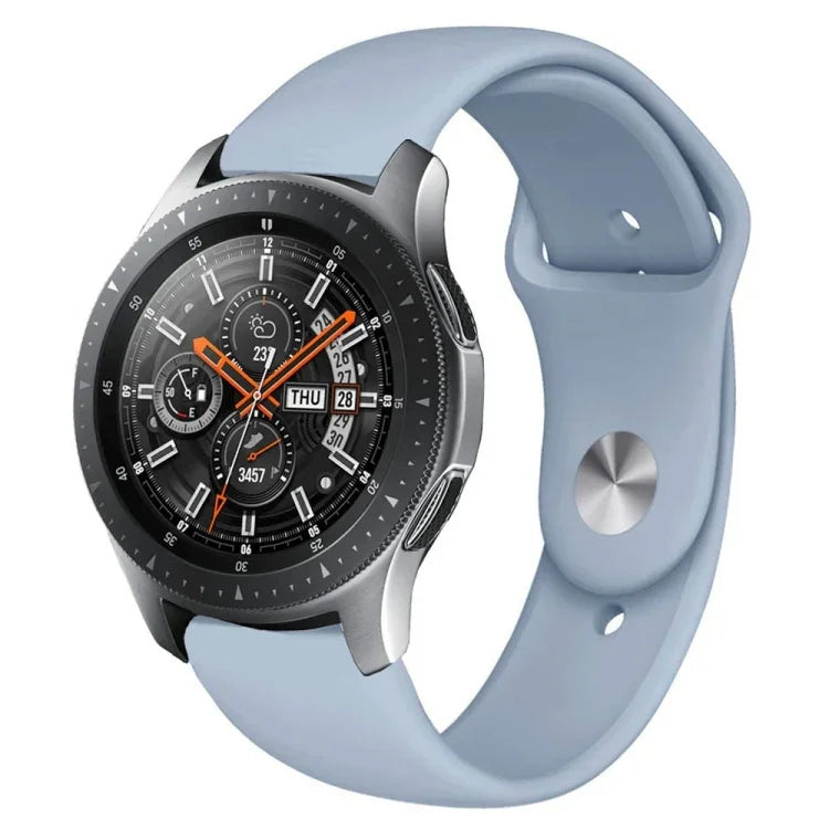 Monochromes Silikonarmband für Samsung Galaxy Watch Active 22 mm