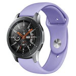 Monochromes Silikonarmband für Samsung Galaxy Watch Active 22 mm
