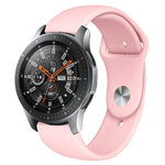Monochromes Silikonarmband für Samsung Galaxy Watch Active 22 mm
