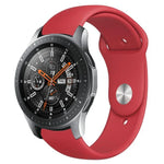 Monochromes Silikonarmband für Samsung Galaxy Watch Active 22 mm