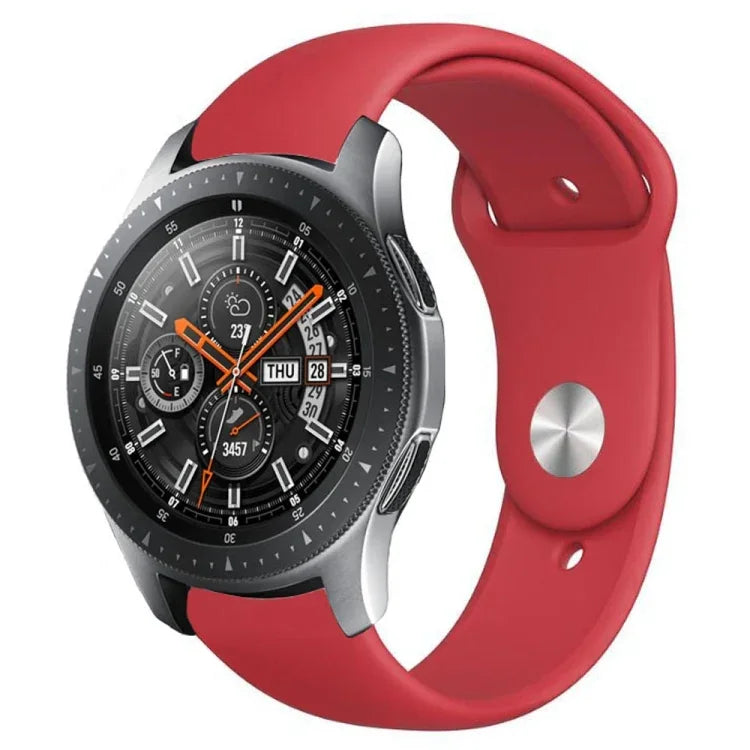 Monochromes Silikonarmband für Samsung Galaxy Watch Active 22 mm