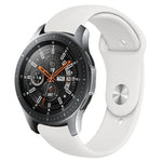 Monochromes Silikonarmband für Samsung Galaxy Watch Active 22 mm