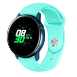 Monochromes Silikonarmband für Samsung Galaxy Watch Active 22 mm