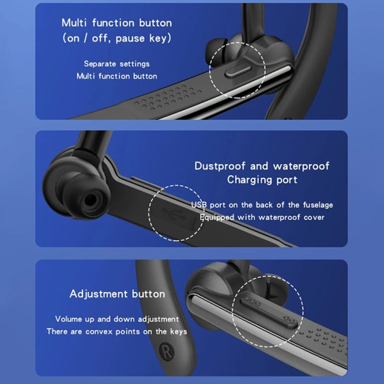 P40 Kabelloses Bluetooth 5.1 Business Geräuschunterdrückendes Ohrhörer mit Mikrofon Unterstützung Freisprechen