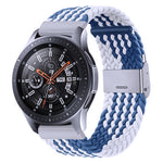 Nylon-geflochtenes Armband mit Metallschnalle für Galaxy Watch 4, 20 mm
