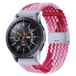 Nylon-geflochtenes Armband mit Metallschnalle für Galaxy Watch 4, 20 mm