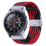 Nylon-geflochtenes Armband mit Metallschnalle für Galaxy Watch 4, 20 mm
