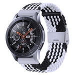 Nylon-geflochtenes Armband mit Metallschnalle für Galaxy Watch 4, 20 mm
