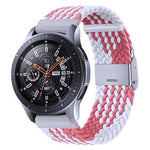 Nylon-geflochtenes Armband mit Metallschnalle für Galaxy Watch 4, 20 mm