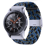 Nylon-geflochtenes Armband mit Metallschnalle für Galaxy Watch 4, 20 mm