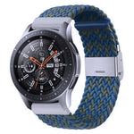 Nylon-geflochtenes Armband mit Metallschnalle für Galaxy Watch 4, 20 mm