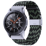 Nylon-geflochtenes Armband mit Metallschnalle für Galaxy Watch 4, 20 mm