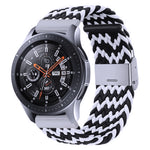 Nylon-geflochtenes Armband mit Metallschnalle für Galaxy Watch 4, 20 mm