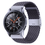 Nylon-geflochtenes Armband mit Metallschnalle für Galaxy Watch 4, 20 mm