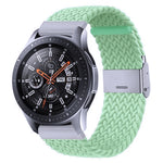 Nylon-geflochtenes Armband mit Metallschnalle für Galaxy Watch 4, 20 mm