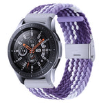 Nylon-geflochtenes Armband mit Metallschnalle für Galaxy Watch 4, 20 mm