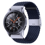Nylon-geflochtenes Armband mit Metallschnalle für Galaxy Watch 4, 20 mm