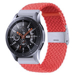 Nylon-geflochtenes Armband mit Metallschnalle für Galaxy Watch 4, 20 mm