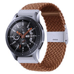 Nylon-geflochtenes Armband mit Metallschnalle für Galaxy Watch 4, 20 mm