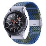 Nylon-geflochtenes Armband mit Metallschnalle für Galaxy Watch 4, 20 mm