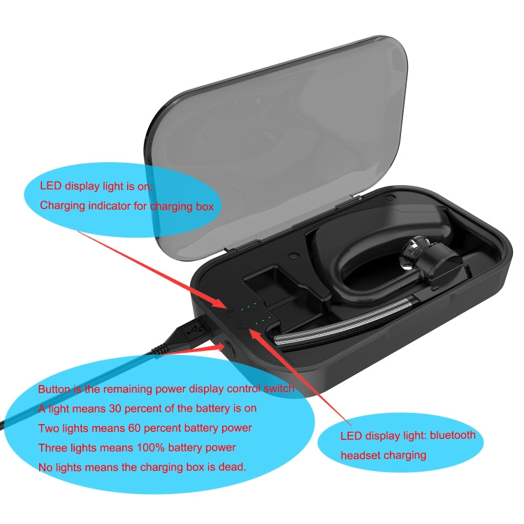 Für Plantronics Voyager Legend / Voyager 5200 Bluetooth Headset Ladebox, Für Plantronics Voyager Legend / Voyager 5200