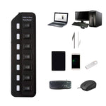 7 Ports USB 3.0 HUB mit unabhängiger Umschaltung Splitter, Splitter