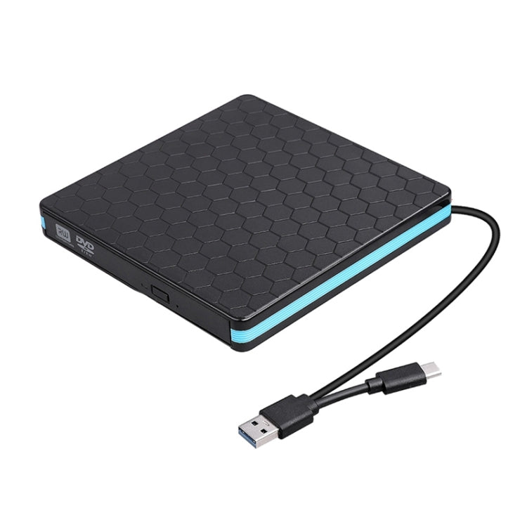 Universelles optisches Laufwerk Typ-C USB 3.0 Externes DVD/CD/VCD Brenner RW SVCD Laufwerk Player, Universelles optisches Laufwerk