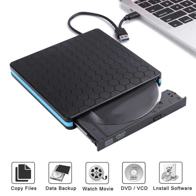 Universelles optisches Laufwerk Typ-C USB 3.0 Externes DVD/CD/VCD Brenner RW SVCD Laufwerk Player, Universelles optisches Laufwerk