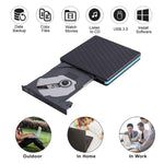 Universelles optisches Laufwerk Typ-C USB 3.0 Externes DVD/CD/VCD Brenner RW SVCD Laufwerk Player, Universelles optisches Laufwerk