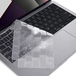 ENKAY Ultradünne weiche TPU-Laptop-Tastaturschutzfolie für MacBook Air 13,6 2022/2024 A2681 (M2) / A3113 (M3), Version: US-Version, US-Version, EU-Version