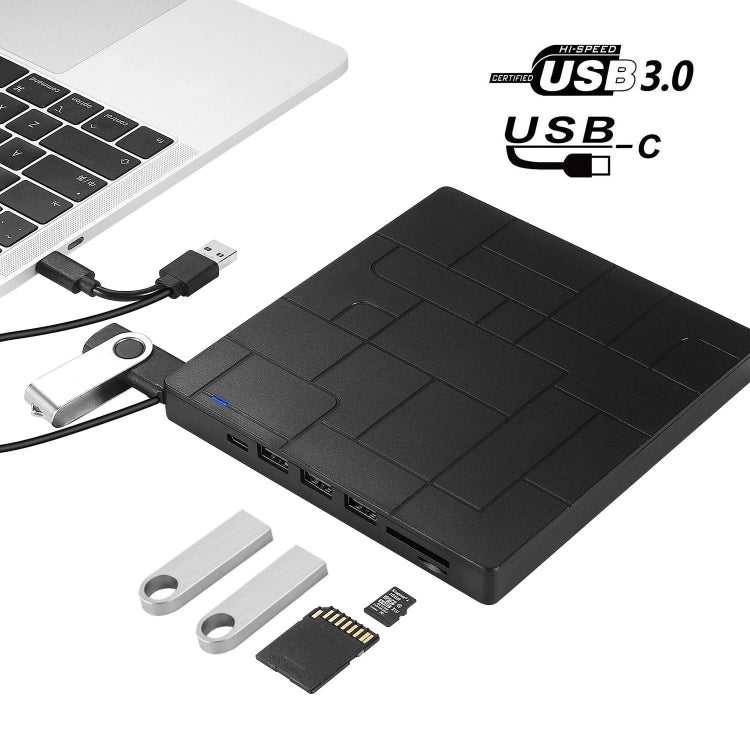 Externer RW DVD-Brenner mit optischem Laufwerk