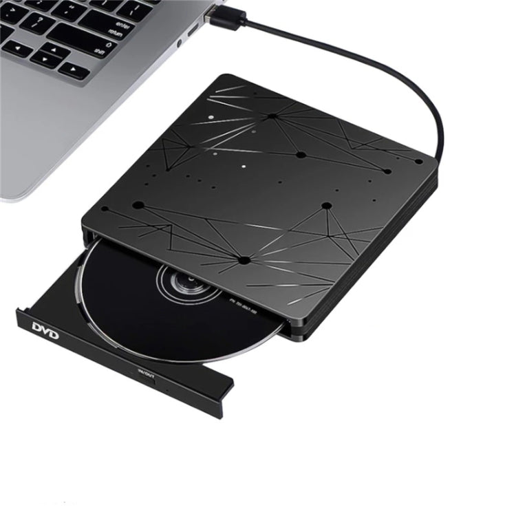 Externer USB 3.0 Tragbarer DVD RW Leser Optisches Laufwerk