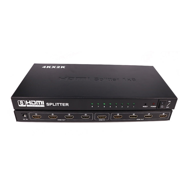 1 x 8 4K x 2K 3840*2160/30HZ HDMI-Splitter, 1 x 8 4K x 2K
